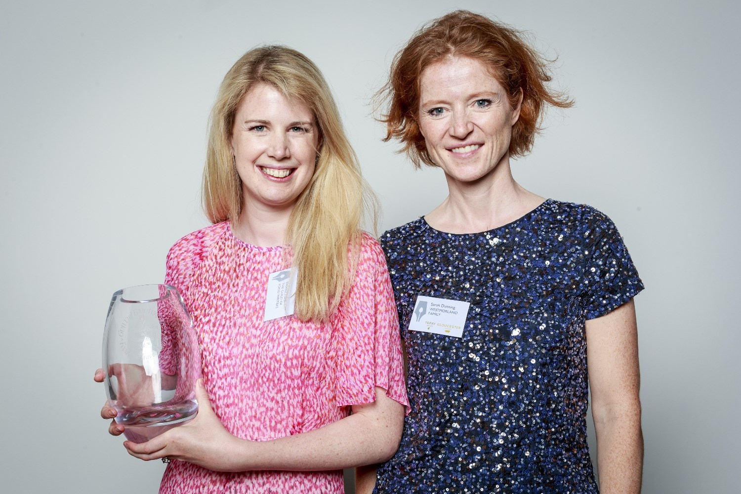 Eleanor Ford (left) and Sarah Dunning, CEO of Westmorland Family